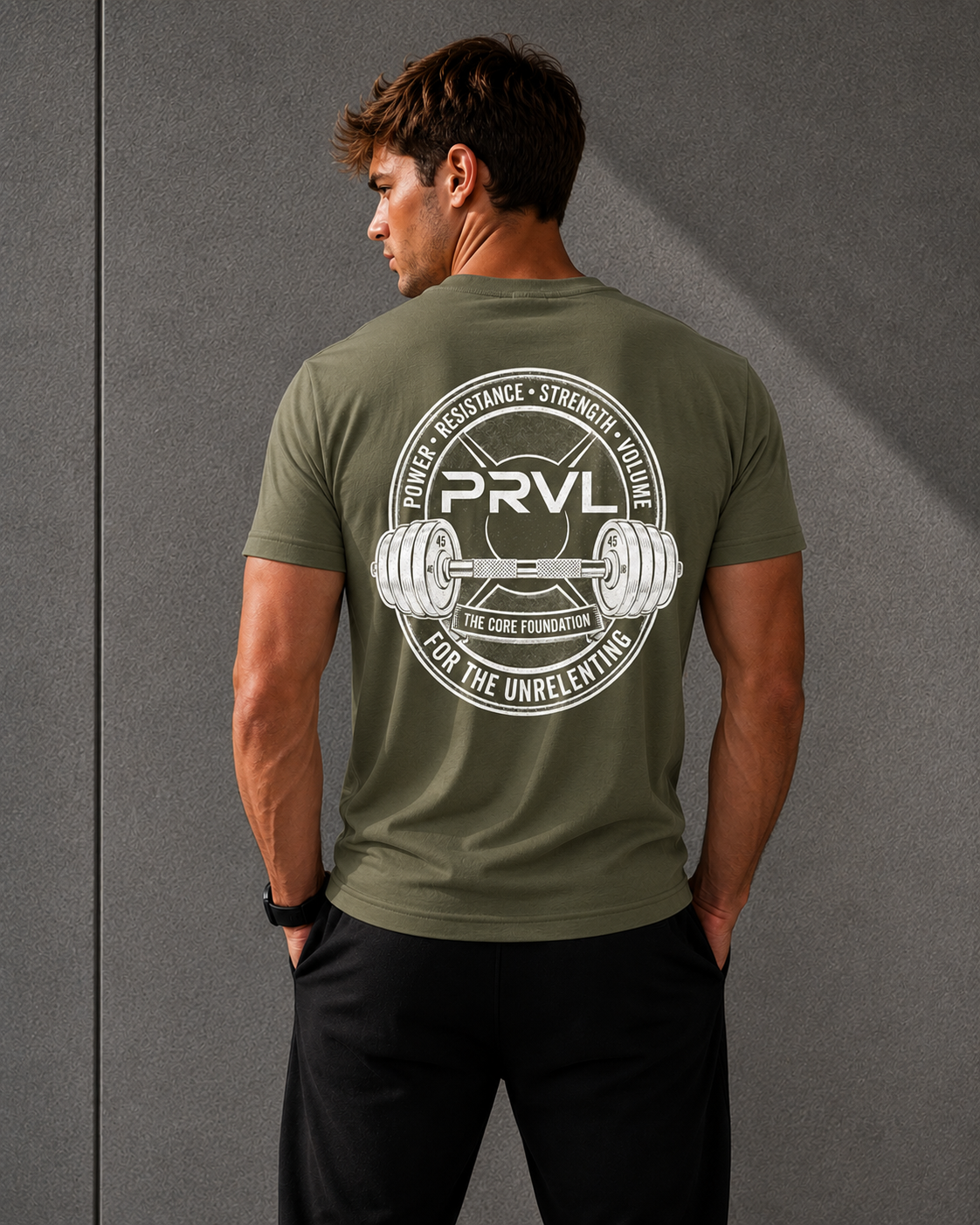 PRVL BARBELL T-Shirt - Core Colours