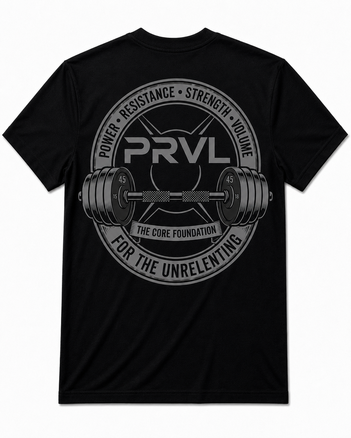 PRVL BARBELL T-Shirt - Core Colours