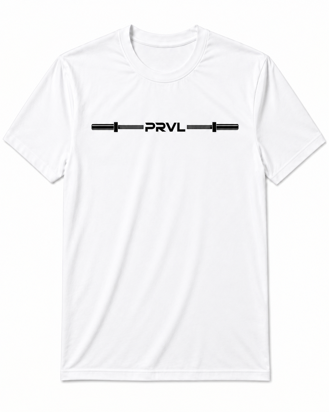 PRVL BARBELL T-Shirt - White