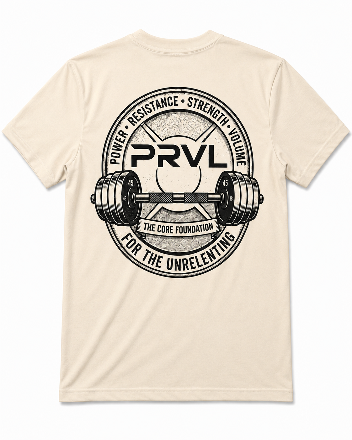 PRVL BARBELL T-Shirt - Core Colours