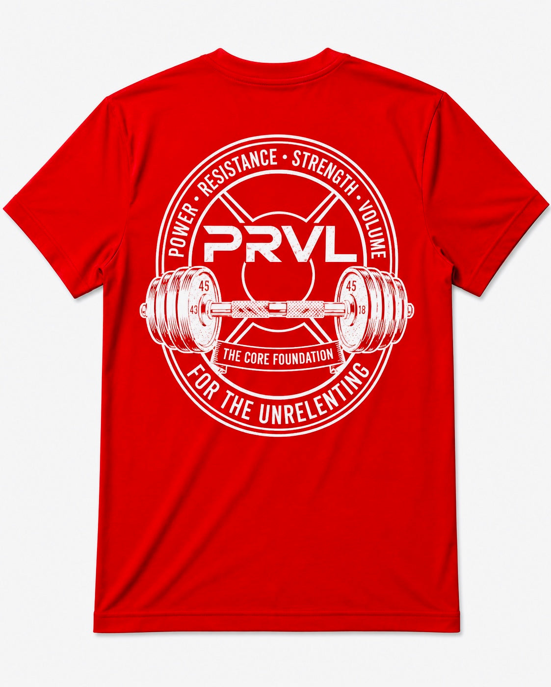 PRVL BARBELL T-Shirt - Core Colours